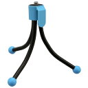 ナカバヤシ Mini Tripod フレキシブル ブルー 【品番:DCA-110BL】
