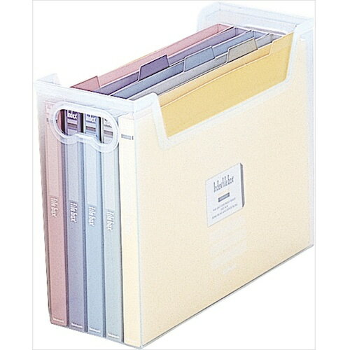 ナカバヤシ インデックスファイルボックス/クリア 【品番:I-F1C】