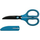 【メール便対応】ナカバヤシ サクットカット ヒキギリフッ素コート ブルー 【品番:NH-HF175B】