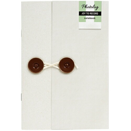 ナカバヤシ フォトログノート Lサイズ 3 ホワイト 【品番：PAL-NT-3】