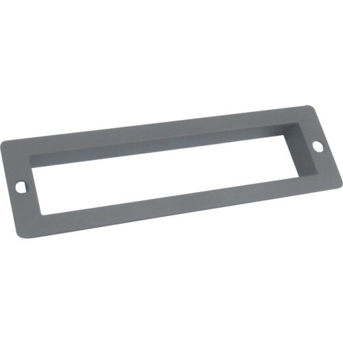 中西産業　差入れ口ガイド　グレー　PO−UK（A）　L＝23　【品番：PO-UK(A)-GY L23】□(4)