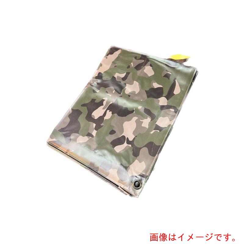 南榮工業（NAN-A）　迷彩柄サイクルハウス2台用（グリーン）後幕　【品番：RSN3ME-GR】