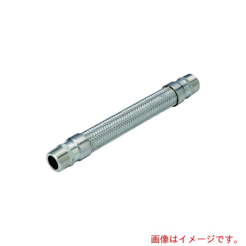 南国フレキ工業（NFK）　オスニップル式フレキシブルホース　六角ニップルSUS304（ALLSUS304）　50A×1800L　【品番：NK-1500/SUS304-50A-1800L】(4.0)