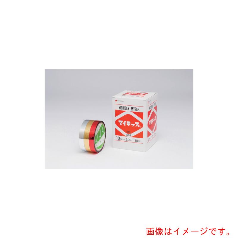 【メール便対応】ニチバン　マイラップ赤6021−18　18mmX30m　【品番：6021-18】