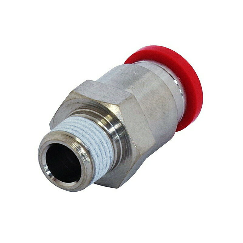 【メール便対応】新潟精機　BeHAUS　チューブ用ワンタッチ継手 ストレート PC8-01　【品番：4975846870727】