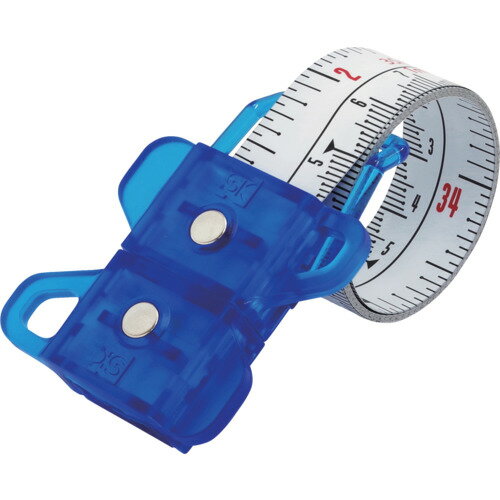 新潟精機 SK スパイラルメジャー 尺相当目盛 ブルー 【品番:SMT-1910SBL】