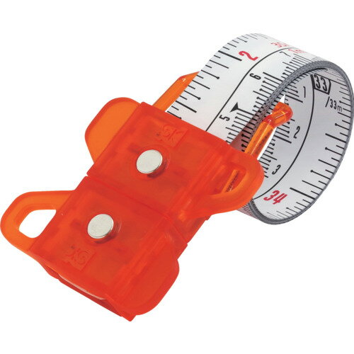 新潟精機 SK スパイラルメジャー 尺相当目盛 オレンジ 【品番:SMT-1910SOR】