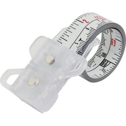 新潟精機 SK スパイラルメジャー 尺相当目盛 ホワイト 【品番:SMT-1920SWH】