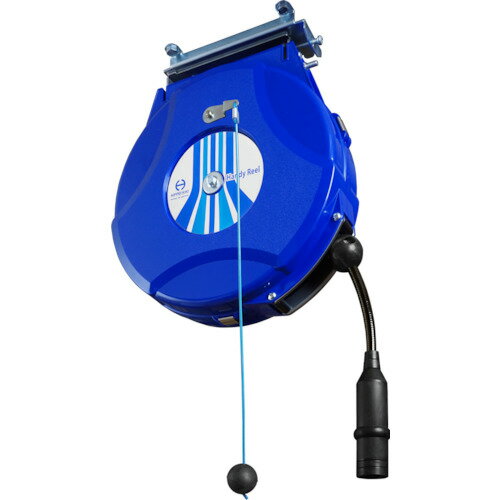 日平機器　ハンディーエアーリールブレーキ付黒ホース仕様　青　【品番：HAP-210JBS-BL】