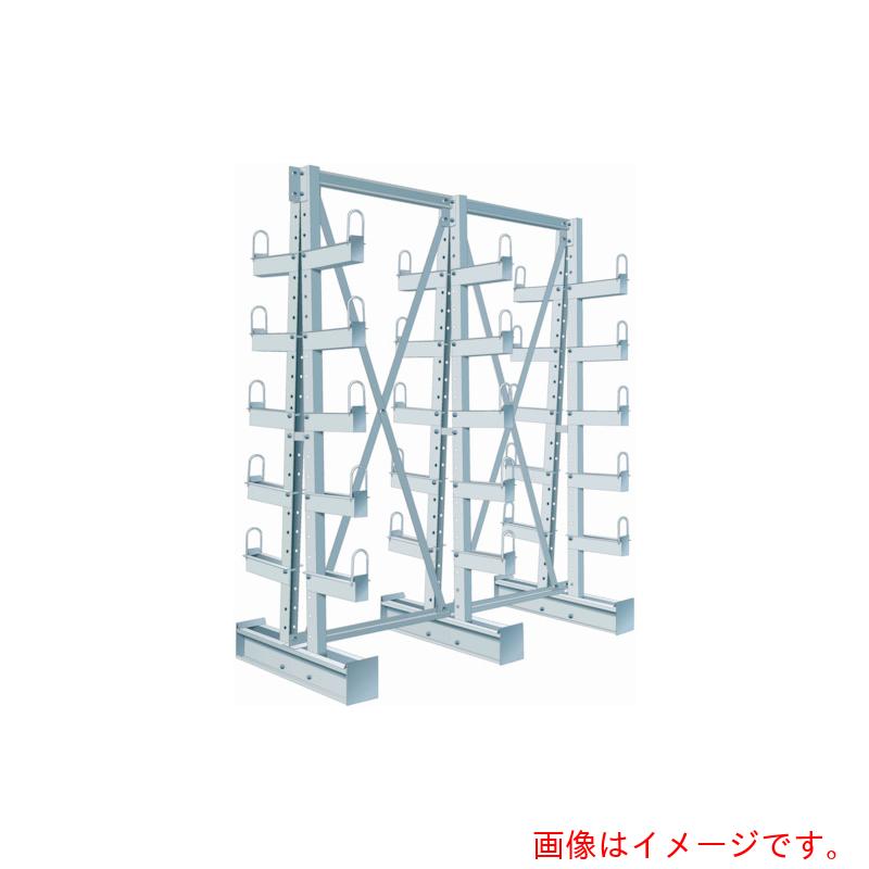 【別途送料あり】日本ファイリング　長尺物保管棚　バーラック単式増結1連　間口90...