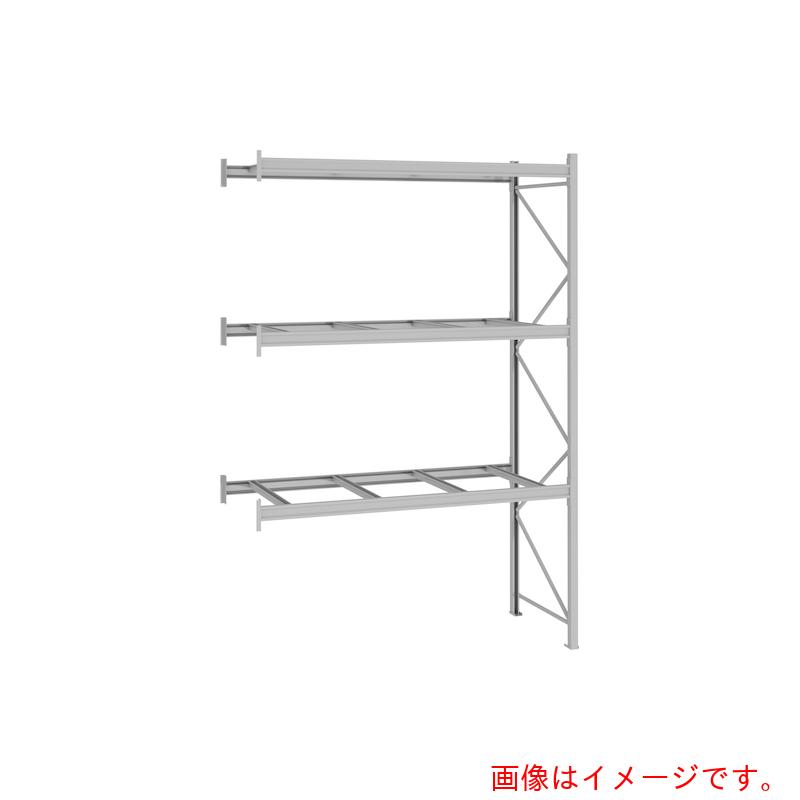 【別途送料あり】日本ファイリング　パレットラック　1ton用連結　奥行800×高さ4000×有効間口3100mm　最大積載量3000kg　【品番：P6-40X31A08-3B】