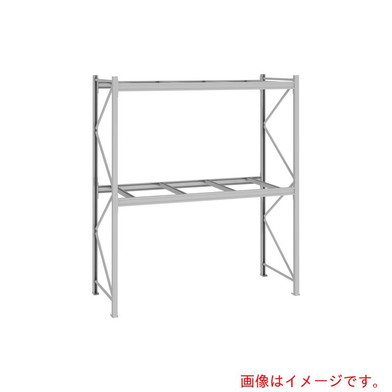 【別途送料あり】日本ファイリング　パレットラック　2ton用単体　奥行800×高さ4000×有効間口2500mm　..
