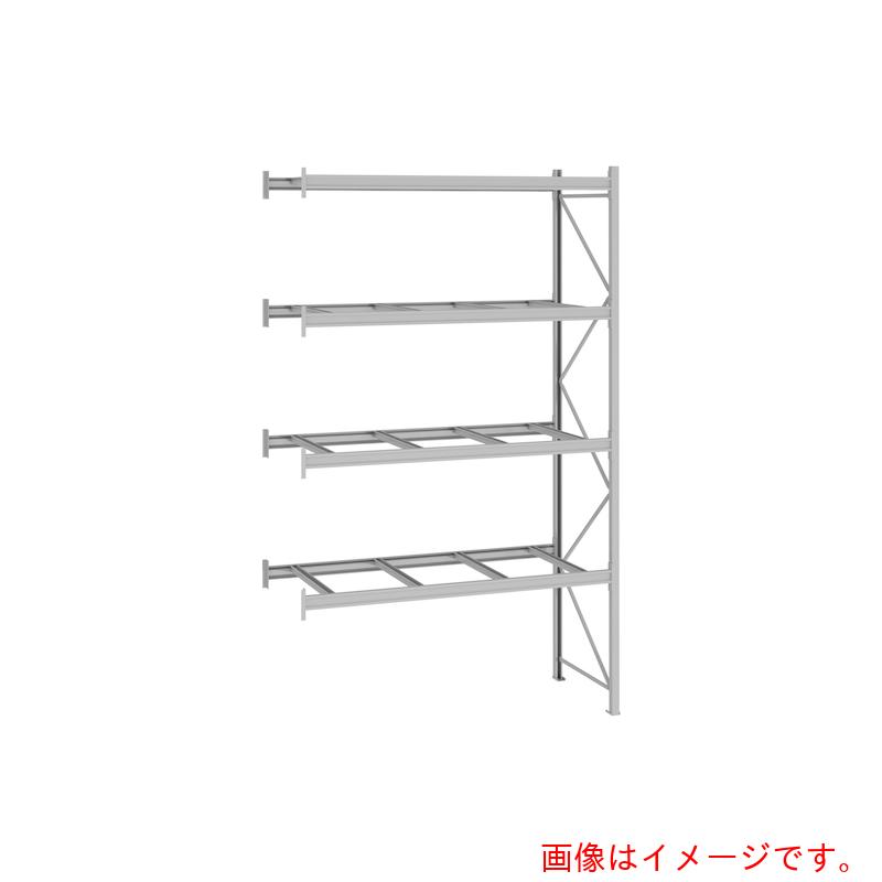 【別途送料あり】日本ファイリング　パレットラック　2ton用連結　奥行800×高さ4500×有効間口2500mm　..
