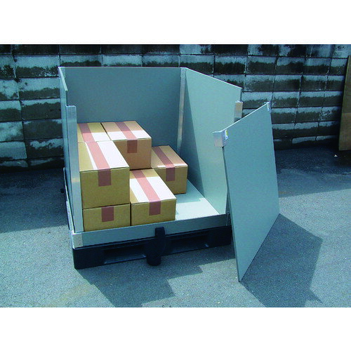 【別途送料あり】西田製凾　折りたたみプラスチックコンテナ（通い箱）「再坊」：1...