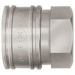 日東工器　TSPカプラ　ステンレス製　ニトリルゴムSG（NBR）（おねじ取付用ソケット）　相手側R3／8（00719）　【品番：3TSF SUS NBR 】