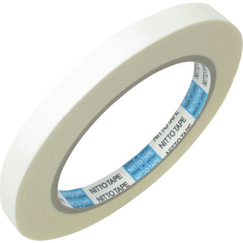 日東電工　両面接着テープ　No．501K　10mm×20m　ホワイト　【品番：501K-10】