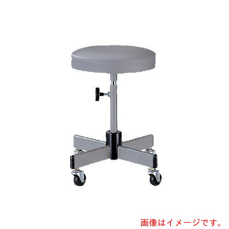 特長 ●作業者の立場になって、いろいろな作業環境に合った作業椅子を取りそろえました。 用途 ●あらゆる作業現場に。 仕様 ●座幅(mm)：315 ●座奥行(mm)：360 ●幅(mm)：430 ●奥行(mm)：430 ●張地：ビニールレザー張り ●色：グレー ●座高(mm)：460〜560 ●座寸法×座高(mm)：φ315×460?560 ●組立目安：1人15分 ●組立式 ●キャスター付 ●ねじ上下機構 材質 ●座部:ウレタン ●脚部:スチール ●キャスター:φ50mmゴムキャスター 質量・質量単位 ●4.0kg 注意事項 ●基本入数に満たない脚数でのご発注の際は梱包割手数料￥650が発生いたします。 ●送料別途必要です。 【メーカー名】（株）ノーリツイス 【メーカー品番】T-5K