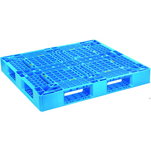 【別途送料あり】日本プラパレット　NPC　プラスチックパレットSLB−1211　片面四方...