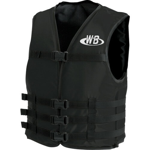 オーシャン・ライフ　小型船舶用ライフジャケット　ブラック　TYPE　F　【品番：O-1-BK】