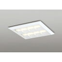 オーデリック ベースライト LED-SQUARE FHP 32W×3灯 埋込穴500 直付/埋込兼用型 ルーバー付 非調光 電球色 【品番:XL 501 054P1E】(3)