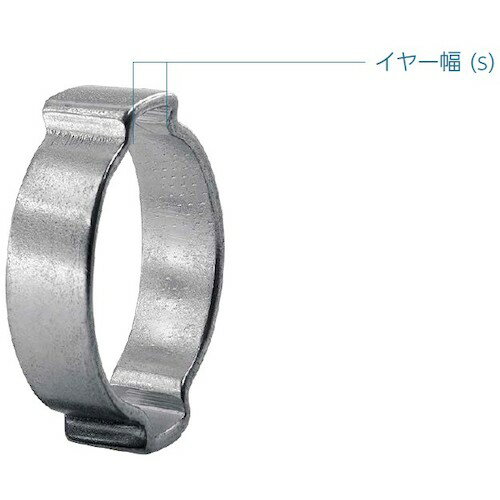 オエティカジャパン（OETIKER）　PG151　ツーイヤークランプ　Φ16．2　—　20mm　【品番：15100010】