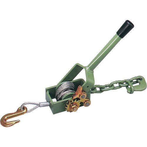 オーエッチ工業　OH　ワイヤー荷締機　最大使用荷重0．6t　ワイヤ径6mm　ワイヤ長1．3m　【品番：PRX-600】