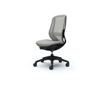 オカムラ OKAMURA シルフィー 肘なし 背メッシュ ハイ ブラックボディ ハンガー無 ランバー有 樹脂脚 【品番:C635XS-FMR3】