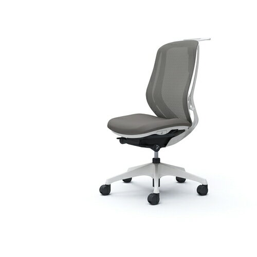 オカムラ　OKAMURA　シルフィー　肘なし　背メッシュ　ハイ　ホワイトボディ　ハンガー有　ランバー無　樹脂脚　【品番：C636XW-FMR2】