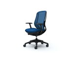 オカムラ OKAMURA シルフィー 固定肘 背メッシュ ハイ ブラックボディ ハンガー無 ランバー有 樹脂脚 【品番:C645XS-FMP3】