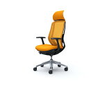 オカムラ OKAMURA シルフィー固定肘 背メッシュEXハイ ブラックボディ ハンガー無 ランバー有 アルミ脚 【品番:C64ABS-FMR8】
