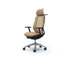 オカムラ OKAMURA シルフィー固定肘 背メッシュEXハイ ブラックボディ ハンガー有 ランバー無 アルミ脚 【品番:C64BBR-FMP7】