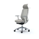 オカムラ OKAMURA シルフィー可動肘 背メッシュEXハイ ホワイトボディ ハンガー有 ランバー無 アルミ脚 【品番:C68BBW-FMR3】