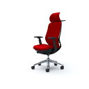 オカムラ OKAMURA シルフィー可動肘 背クッションEXハイ ブラックボディ ハンガー有 ランバー無 アルミ脚 【品番:C68DBR-FSF9】