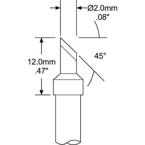 OK International　メトカル　Metcal　MFR−1160・SP−200シリーズ　チップカートリッジ　【品番：SSC-J72CT】(4)