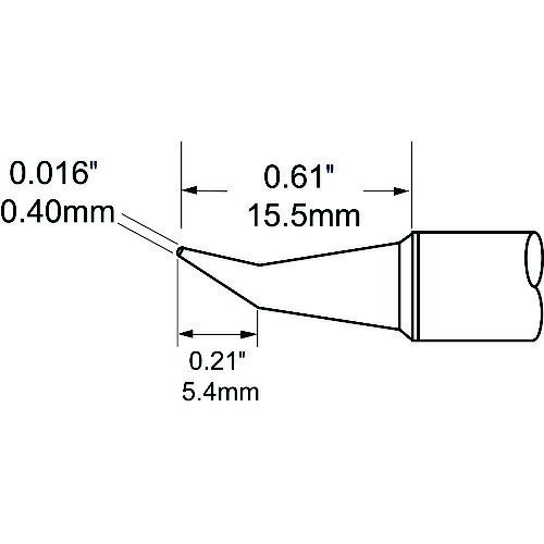OK International　メトカル　Metcal　MFR−1120・MFR−2220・PS−900シリーズ　チップ　【品番：STV-CNB04A】