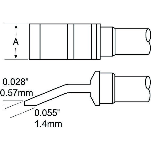 特長 ●MFR-H4-TWハンドピースやMFR-UK4に使用出来ます。 ●ヒーター度421℃　ブレード型　6.35mm 質量・質量単位 ●10.0g 【メーカー名】OK　International 【メーカー品番】TFP-BLH40
