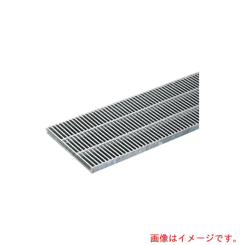 【別途送料あり】奥岡製作所　奥岡　スチール製　側溝用　グレーチング　本体幅450×高さ32　細目　ノンスリップ　【品番：OKGX-P5 45-32】□