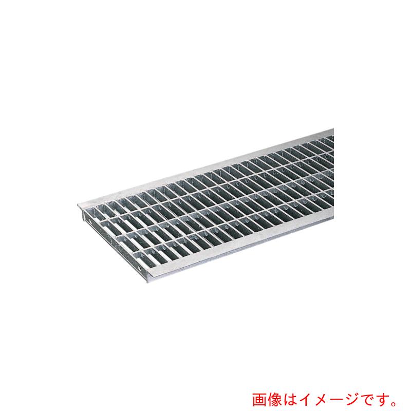【別途送料あり】奥岡製作所　奥岡　スチール製　U字溝用　グレーチング　溝幅450用　並目　プレーン　【品番：OKU 45-55】□