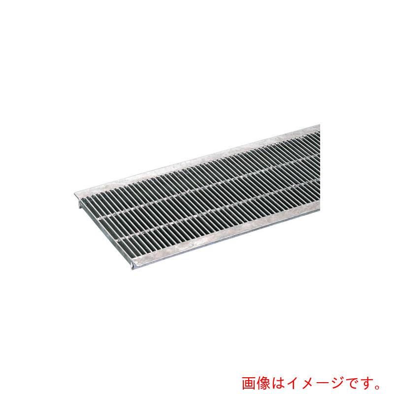 【別途送料あり】奥岡製作所　奥岡　スチール製　U字溝用　グレーチング　溝幅500用　細目　プレーン　【品番：OKU-P5 50-25】□