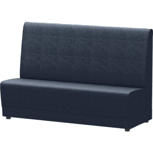 楽天住設プロ　楽天市場店オリバー（oliver）　システムソファ　ハイバック　高さ1000mm　2．5人掛け用　幅1500mm　布張り　ネイビー　【品番：PD/SK-002/S15/H/AL-WEAVE8】