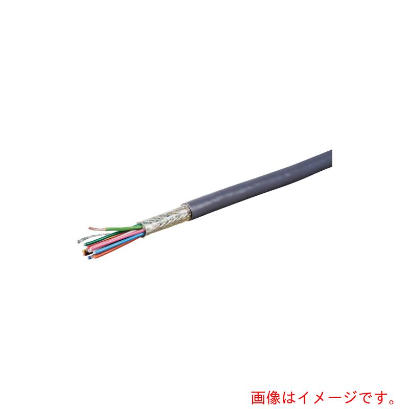 特長 ●編組シールドを施していますので、放射ノイズや外部からのノイズの影響に対して高いノイズ除去効果及び柔軟性が得られます。 ●軽量でしかも仕上がり外径が細く柔軟性もありますので、配線時の取り扱いが容易です。 用途 ●100V未満の電子機器、計測器の配線用に。 仕様 ●芯数：7 ●許容電流(30℃)(A)：5 ●定格電圧(V)：100未満 ●サイズ(SQ)：0.75 ●仕上外径(mm)：7.8 ●長さ：100M 材質 ●導体：銅 ●絶縁体・シース：塩化ビニル 質量・質量単位 ●12.0kg 【メーカー名】オーナンバ（株） 【メーカー品番】ONB 7X0.75SQ-100