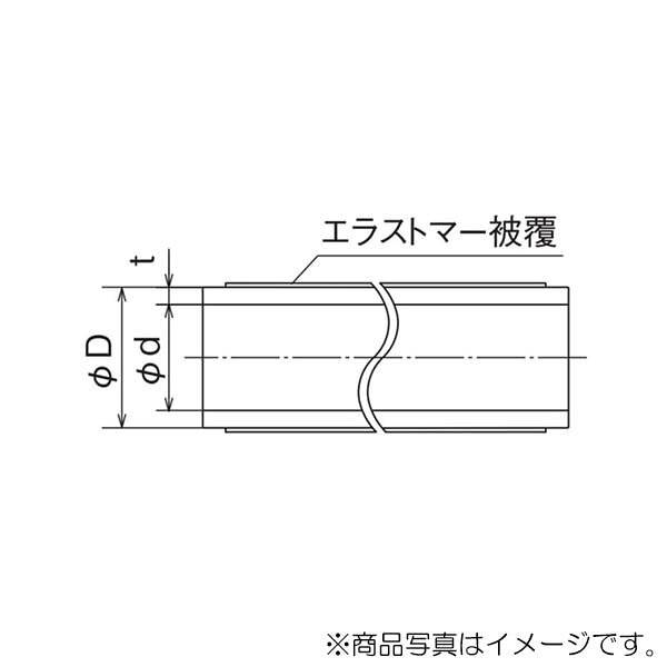 住設プロ 楽天市場店のオンダ　架橋ポリエチレン管 カポリパイプWエラストマー 給湯用（ピンク）　【品番：PEX16C-EP-25】｜アングル3