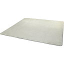 大島屋 フランネルラグ ビエン2 185x185cm グレー 【品番:40155】