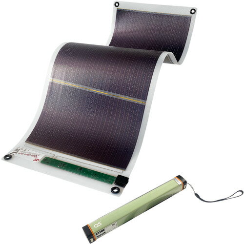 オーエス（OS）　ソーラーシートチャージャーセット16W／6000mAh　【品番：GN-200B1】□