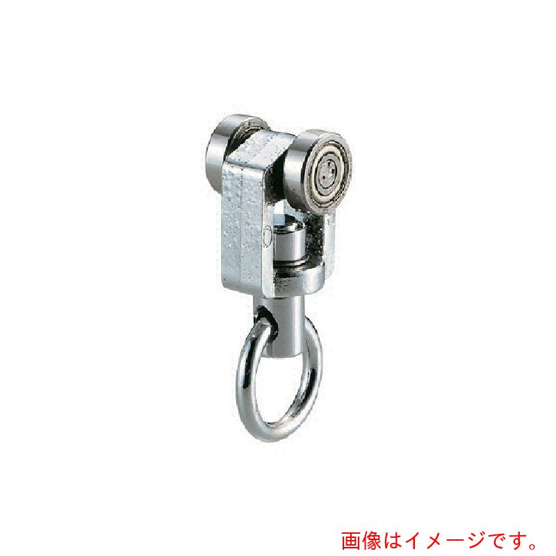 特長 ●D30レール・隙間シートレール用ランナーです。 ●ランナーにカーテンを吊下げてレールを走行します。 ●ベアリング入で、ダイカストの枠を使用、20kgの荷重でも走行はスムーズです。 用途 ●カーテンやシート等の吊下げ用。 仕様 ●品名：D30ベアリング入ランナー ●適合レール：D30レール ●寸法(mm)：47×19.5×17 ●許容荷重(kg)：20 ●レール下端からカン下寸法(mm)：27 ●高さ(mm)：46 材質 ●ダイカスト（クロームメッキ） 質量・質量単位 ●26.0g 【メーカー名】岡田装飾金物（株） 【メーカー品番】12T26
