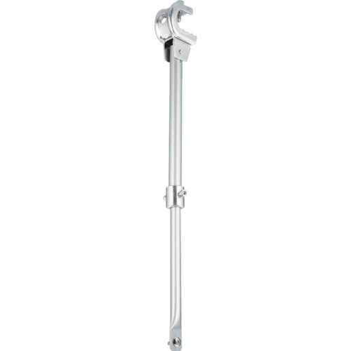 Curtain Rails - 岡田装飾金物　岡田　カーテンレール　D40クリップ付伸縮吊棒400（250〜400mm）　【品番：15Y81】