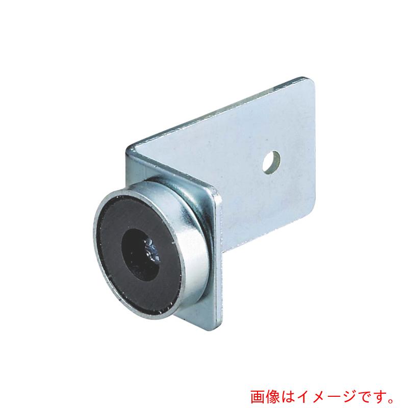特長 ●可動式フレームをレール端部や両開時にしっかり留めます。 用途 ●可動式フレーム使用時、端部を磁力でしっかり留める際に。 仕様 ●色：シルバー ●寸法(mm)：26×57×29 材質 ●スチールユニクロメッキ 質量・質量単位 ●54.0g 【メーカー名】岡田装飾金物（株） 【メーカー品番】72T21