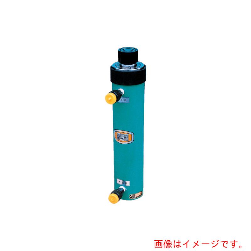 特長 ●Hタイプジャッキは複動式です。高圧ホース2本で、加圧、戻しとも所要のトン数を発揮するように製作しております。 ●戻し工程は油圧によって強制的に行いますので、戻り速度はSタイプより速くなります。 仕様 ●揚力(kN)：500 ●ストローク(mm)：350 ●最低高(mm)：525 ●受圧面積(［［CM2］］)：70.88 ●サドル径(mm)：65 ●外径(mm)：125 ●引力(kN)：220 ●所要油量(ml)：2480 質量・質量単位 ●42.0kg 注意事項 ●ジャッキの頭部、底部全面で均等に荷重を受けて下さい。偏荷重はジャッキ損傷の原因となります。 【メーカー名】（株）大阪ジャッキ製作所 【メーカー品番】E50H35 【法人限定商品】※下記注意事項を事前にご確認ください。 ●この商品は送料が別途必要になります。 ●ご注文後、改めて当店より送料をご連絡させていただきます。送料のご了承をいただいてからの手配となります。（ご連絡までに数日かかる場合があります） ●手配後のキャンセル・返品・交換はできません。 ●メーカー直送、または、福山通運・西濃運輸・佐川急便でのお届けとなります。 ●配送業者の指定はできません。 ●原則法人宛（個人宅を除く）のみの配達となります。個人宅へのお届けの場合は事前にお問い合わせください。 ●お届け先の宛名または住所に法人名の記載がない場合は、法人であっても個人宅扱いとなります。 ●個人宅（法人名不記載を含む）へのお届けができない場合があります。 ●一部配送業者は平日のみの配達になります。原則時間指定はできません。 ●他メーカーとの同梱不可。 ●代金引換決済のご利用不可。