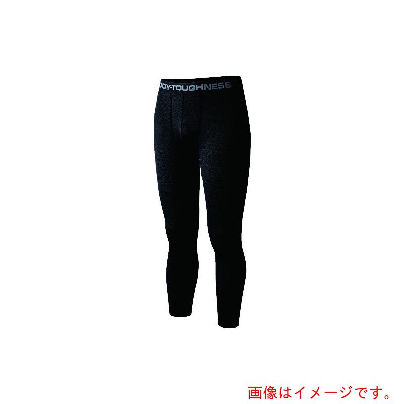 おたふく手袋 BT デュアルブラッシュド ヘビーウェイト ロングパンツ ブラック S 【品番:JW-179-11-S】
