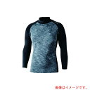 おたふく手袋 BTヒートブースト ヘビーウェイト ロングスリーブ ハイネックシャツ カモフラ/ブラック L 【品番:JW-186-49-L】